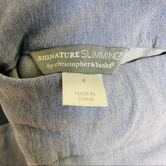 NWT Signature Slimming by Christopher&Banks size 4 - Picture 6 of 10